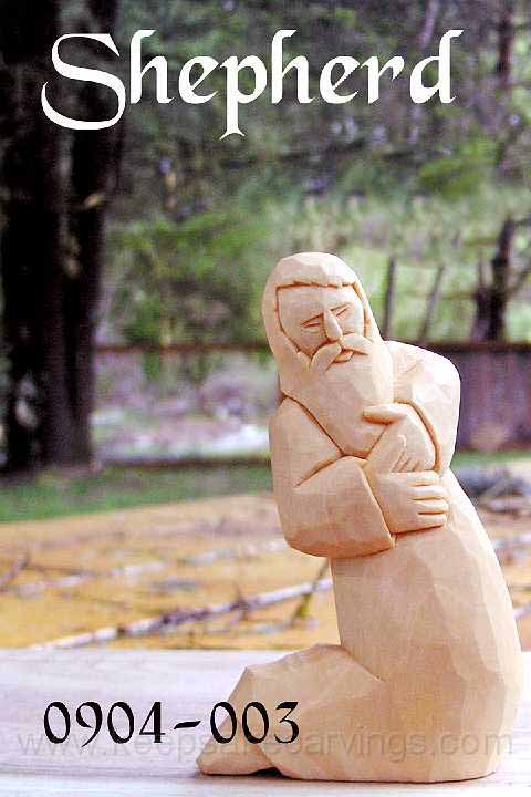 kneeling shepherd